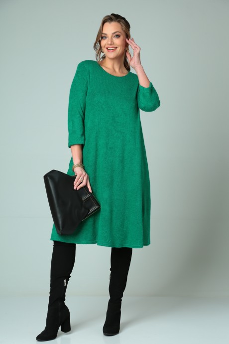 Платье Anastasia 495 ярко-зеленый размер 50-60 #6