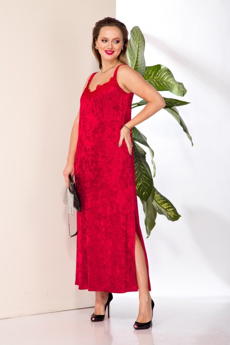 Платье Anastasia 204 красный размер 50-54 #2