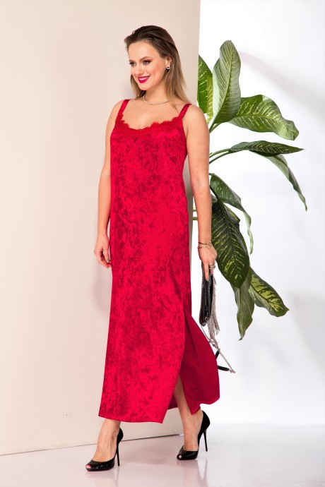 Платье Anastasia 204 красный размер 50-54 #6
