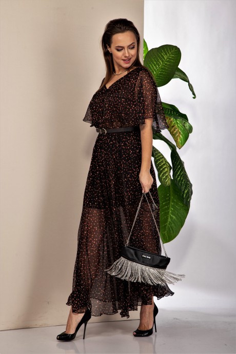 Платье Anastasia 885 черный размер 48-54 #3