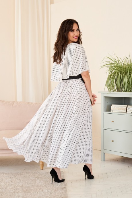Платье Anastasia 892 белый размер 50-58 #4