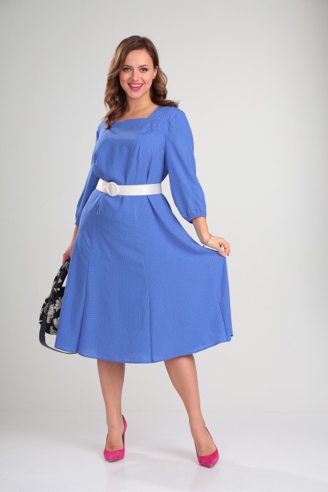 Платье Anastasia 483 синий размер 52-64 #4