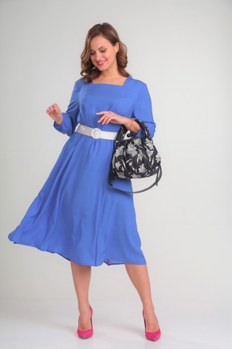 Платье Anastasia 483 синий размер 52-64 #5