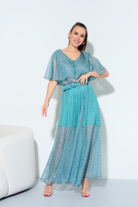 Платье Anastasia 885 лазурный размер 46-54 #2