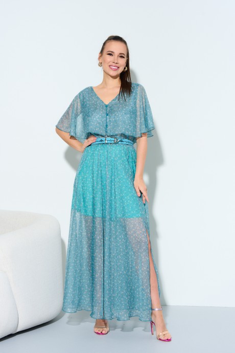 Платье Anastasia 885 лазурный размер 46-54 #4