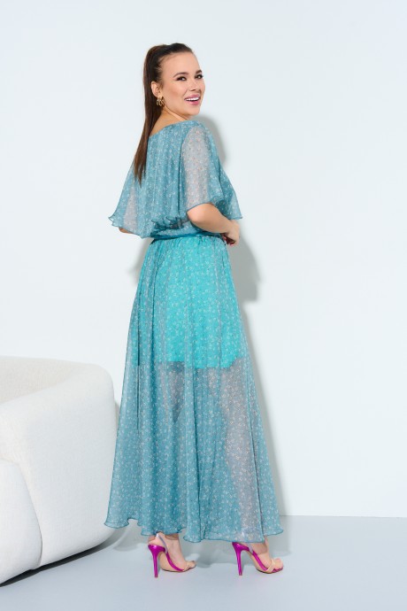 Платье Anastasia 885 лазурный размер 46-54 #6