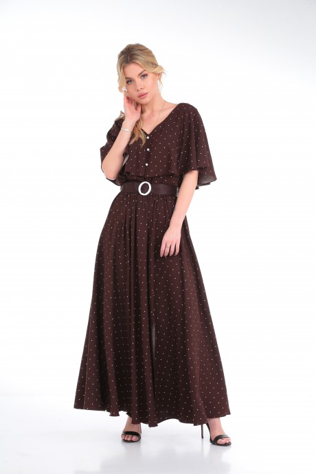 Платье Anastasia 892 шоколад размер 50-58 #1