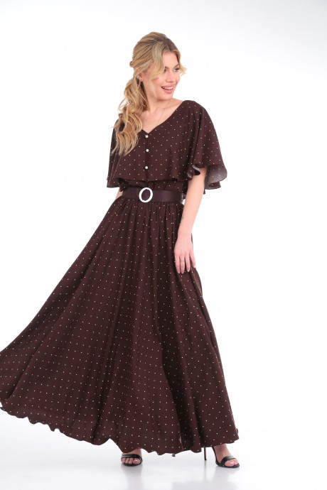 Платье Anastasia 892 шоколад размер 50-58 #2