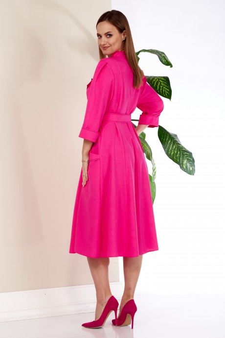 Платье Anastasia 982 ярко-розовый размер 52-62 #5
