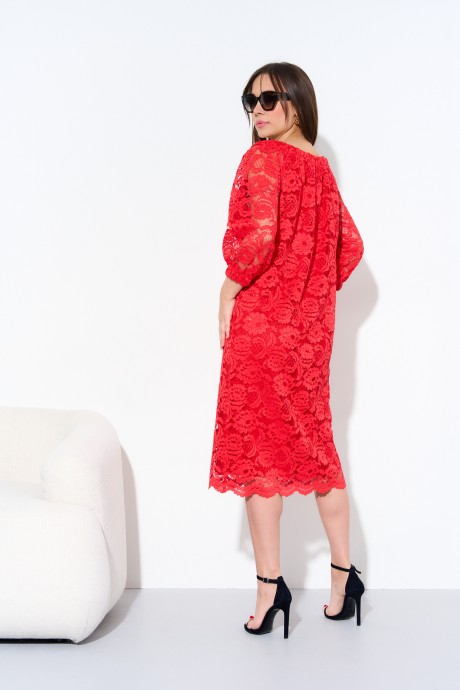 Вечернее платье Anastasia 977 красный размер 48-58 #7