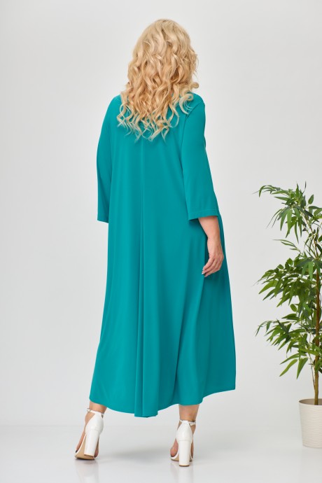 Платье Anastasia 1008 изумруд размер 48-54 #3