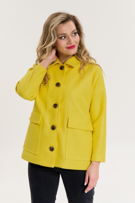 Жакет (пиджак) Anastasia 1047 лимонный размер 48-58 #1