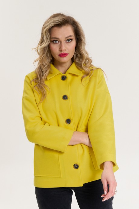 Жакет (пиджак) Anastasia 1047 лимонный размер 48-58 #2
