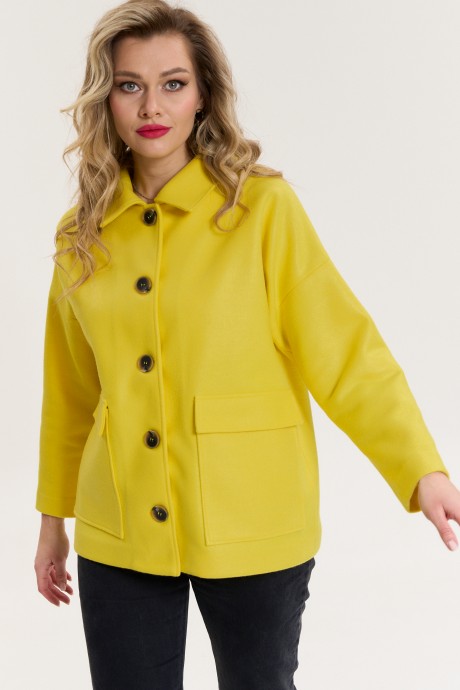 Жакет (пиджак) Anastasia 1047 лимонный размер 48-58 #3