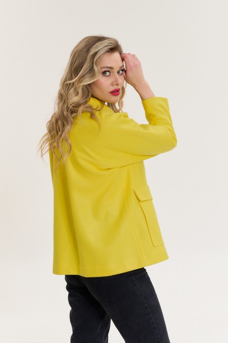 Жакет (пиджак) Anastasia 1047 лимонный размер 48-58 #5