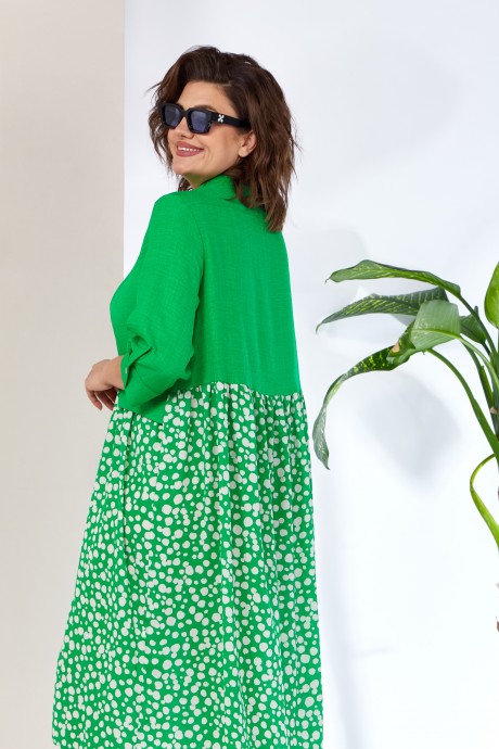 Платье Anastasia м-1107 ярко-зеленый размер 50-60 #5