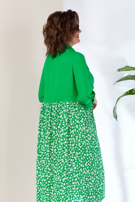 Платье Anastasia м-1107 ярко-зеленый размер 50-60 #6