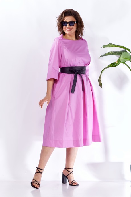 Платье Anastasia 1108.2 холодный розовый размер 48-54 #2