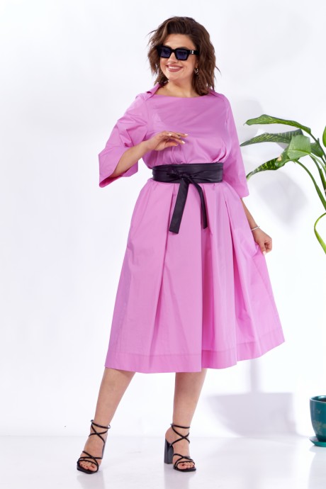Платье Anastasia 1108.2 холодный розовый размер 48-54 #3