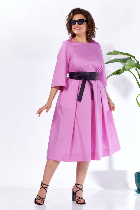 Платье Anastasia 1108.2 холодный розовый размер 48-54 #4