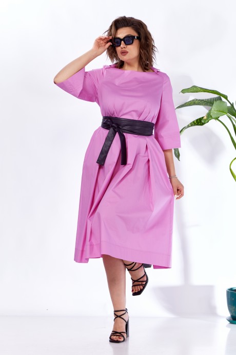 Платье Anastasia 1108.2 холодный розовый размер 48-54 #5