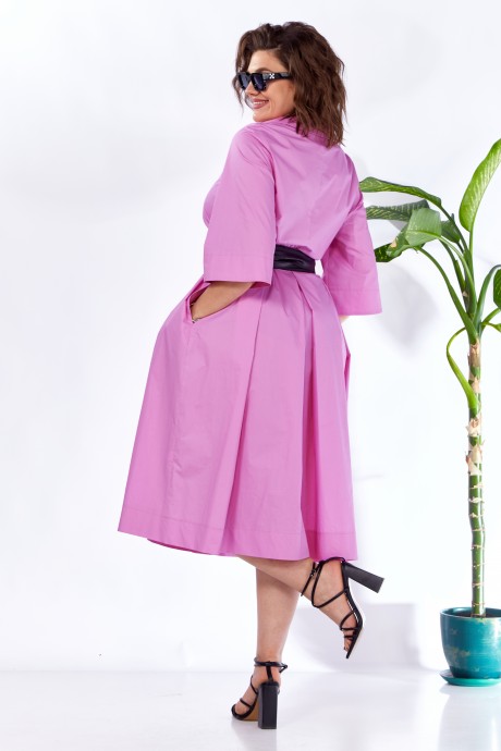 Платье Anastasia 1108.2 холодный розовый размер 48-54 #6