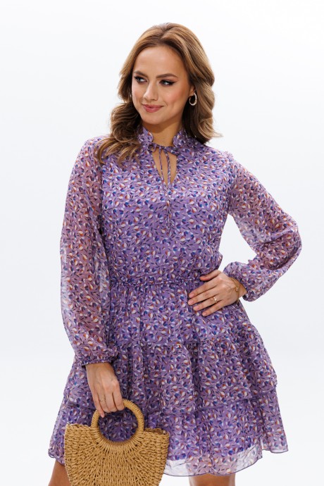 Платье Anastasia 955.1 лаванда размер 44-54 #3