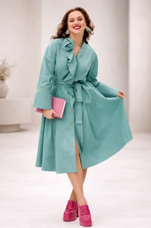 Платье Anastasia м-1208 .4 мятно-голубой