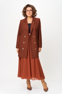 Костюм/комплект Anastasia м-1262 .1 терракот #1