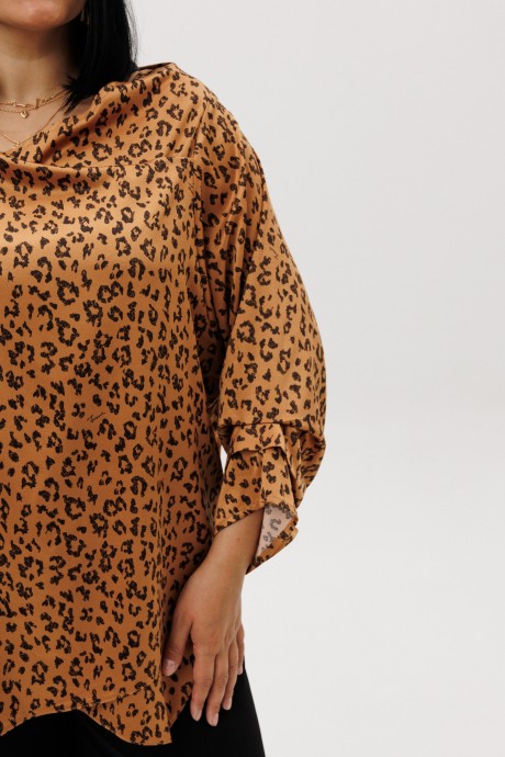 Блузка Anastasia м-1154 .1 золото размер 50-60 #7