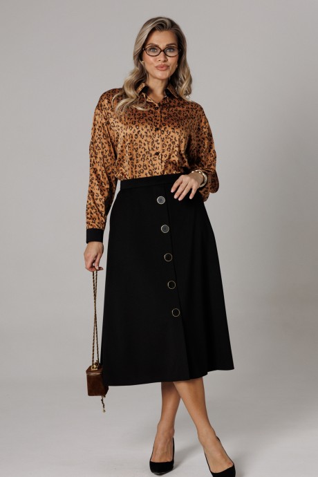 Костюм/комплект Anastasia м-1306 золото, черный размер 48-58 #2