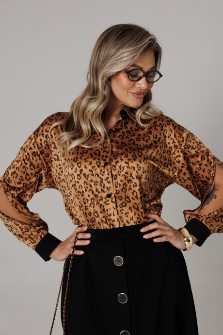 Костюм/комплект Anastasia м-1306 золото, черный размер 48-58 #8