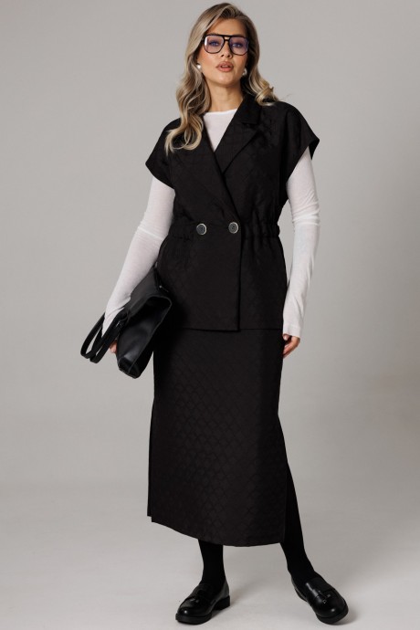 Костюм/комплект Anastasia м-1305 черный размер 48-58 #4