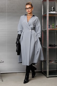 Платье Anastasia м-1229 .2 серый #1