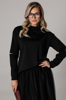 Джемпер (кофта) Anastasia м-1294 .1 черный