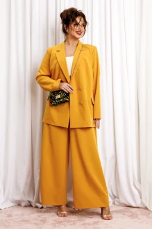 Брючный костюм Anastasia м-1337 горчица