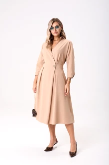 Платье Anastasia м-1229 .1 бежевый