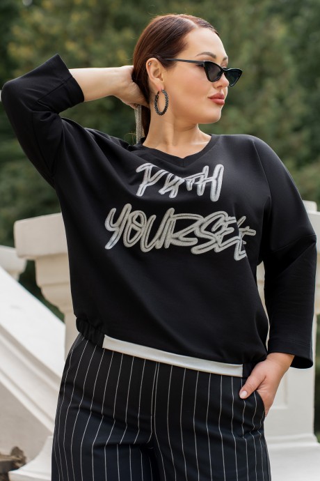 Свитшот ADARIN А-08 черный размер 50-58 #9