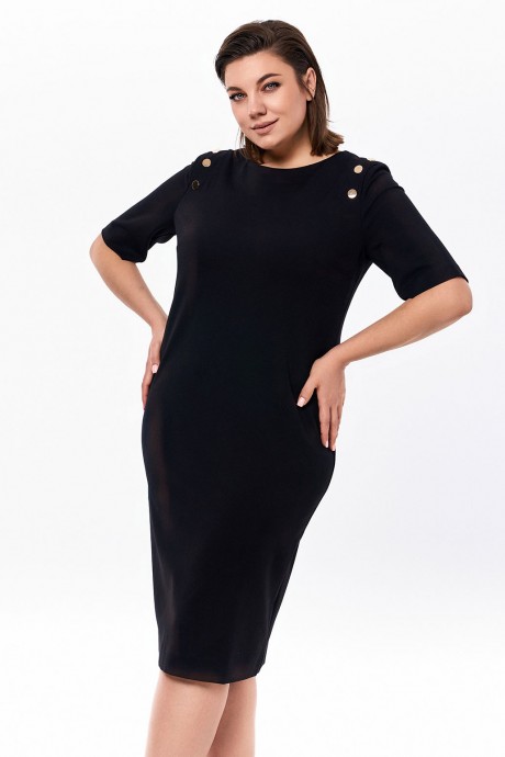 Платье Kavari 1066 черный размер 44-60 #7