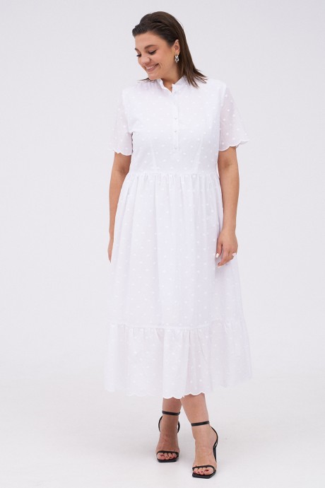 Платье Kavari 1087 белый размер 50-60 #3
