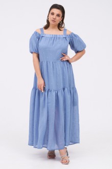Платье Kavari 1084 голубой #1