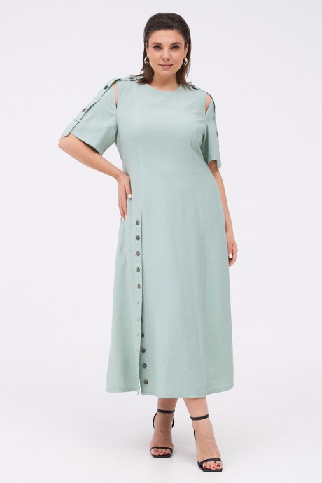Платье Kavari 1086.1 мята размер 50-66 #3