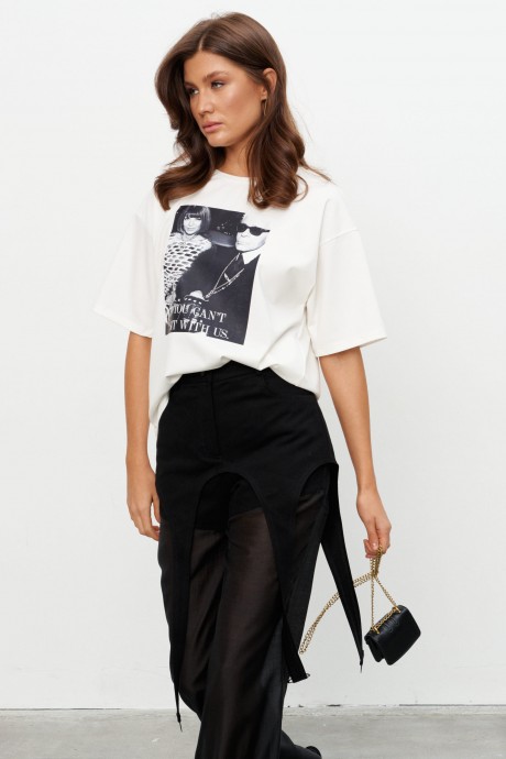 Футболка Kavari 4024 белый размер 44-54 #2