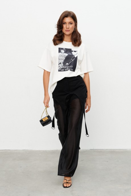 Футболка Kavari 4024 белый размер 44-54 #3