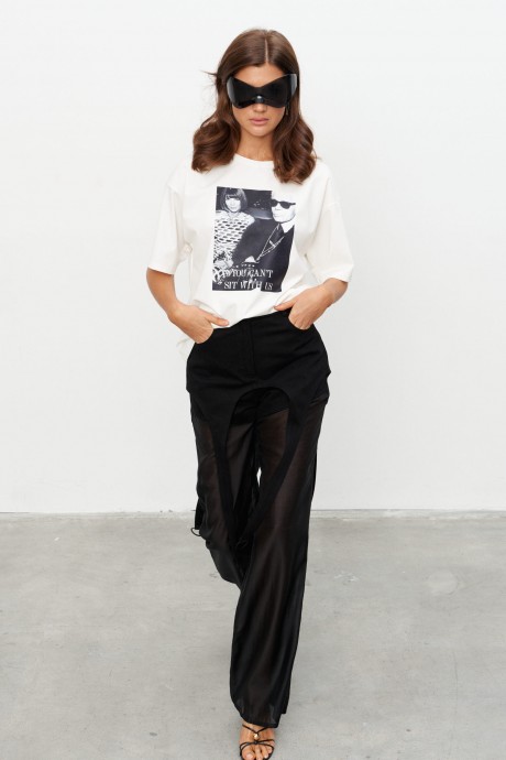 Футболка Kavari 4024 белый размер 44-54 #5