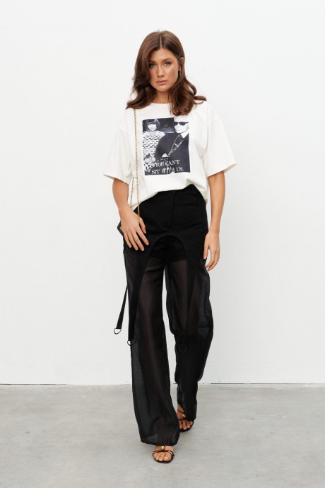 Футболка Kavari 4024 белый размер 44-54 #6