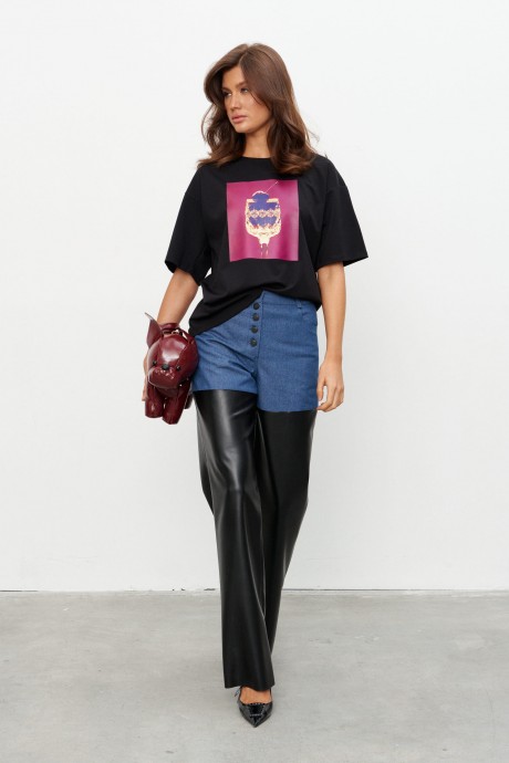 Брюки Kavari 3014 .1 синий,черный размер 44-54 #4