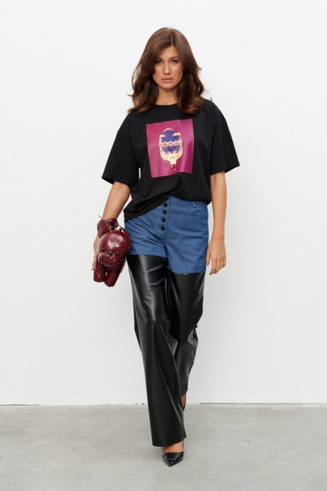 Брюки Kavari 3014 .1 синий,черный размер 44-54 #5