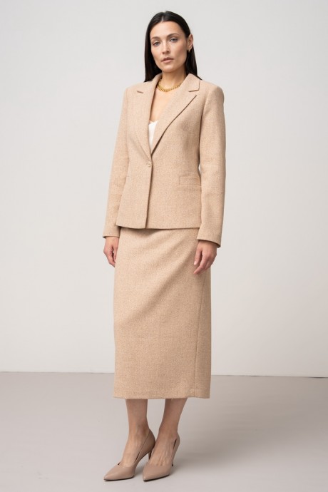 Жакет (пиджак) Центр Моды Шр-4103 карамельный размер 44-56 #2