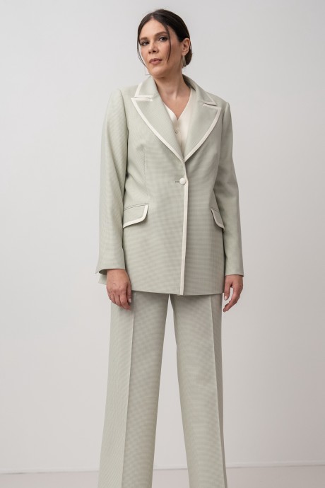 Жакет (пиджак) Центр Моды Пш-4135 эвкалипт размер 44-56 #2